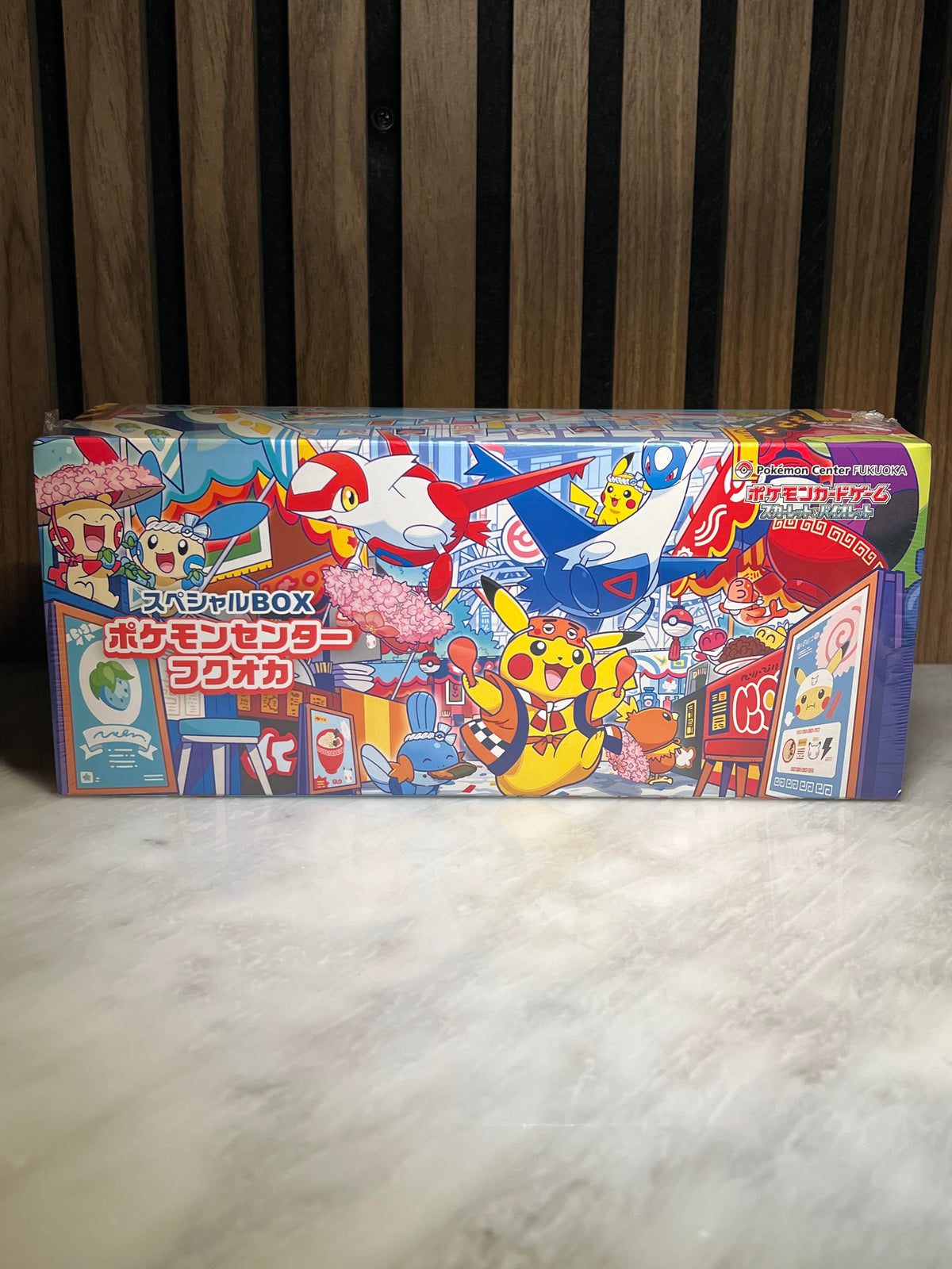 Pokémon Center Fukuoka Special Box – Japanese – Sealed