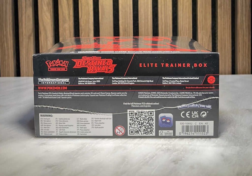 Pokemon Destined Rivals ETB